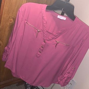 Fuchsia blouse